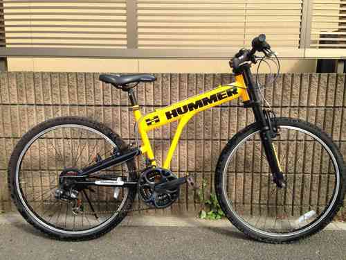 【販売済】【196】ハマー製ＭＴＢ　２６インチ　フロントサス　３×６段ギヤ【13500円】