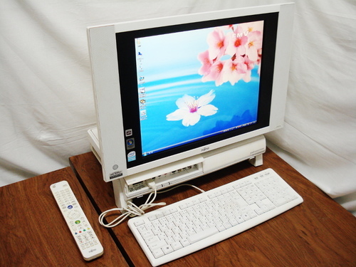 一体型パソコン FMV 地デジ HDD大容量2TB メモリ2GB Pentium4 3GHz LX50U/D