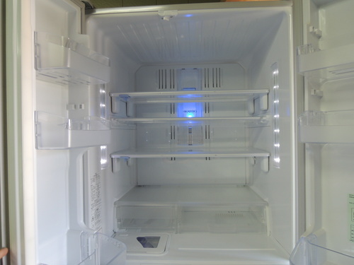 ！！有難う御座いました！！10年製の三菱　光ビック　501Ｌ６ドア冷蔵庫　動くん棚＆動くんバー/温感ムーブアイ/ＬＥＤ/　ＭＲ－Ｅ５０Ｒ-Ｓ（訳有）