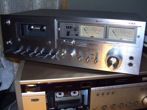 AIWA  カセットデッキ　　AD-FM50M   完動美品