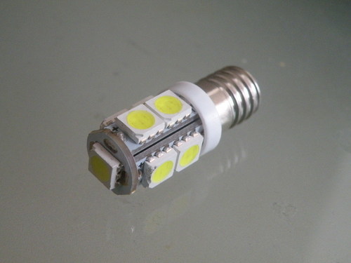 24VE10 LED豆電球9SMDチップエナクル等バッテリーライトの代用流用に 
