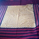 大判の布（ベッドカバー？） バングラデシュ製、未使用