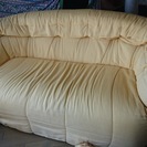 リーン・ロゼの黄色いソファー