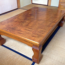 木製 ローテーブル・座卓 和室にぴったり