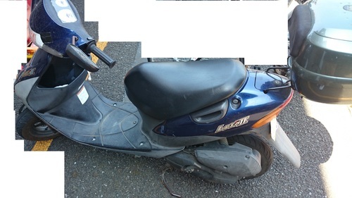 レッツⅡ/原付50cc　自賠責2016年4月まであり