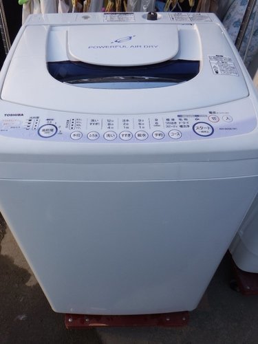 東芝/洗濯機 6.0kg AW-60GE
