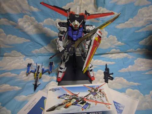 PG エールストライク ガンダム＋スカイグラスパー　完成品  送料無料