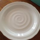 【値下げ】大皿2枚　白　自宅カフェランチ皿