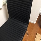 椅子 ブラック　ニトリ製