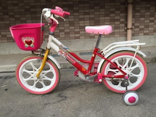 美車両！！鹿児島市 中古自転車 子供自転車(女の子用) プリキュア5 16インチ