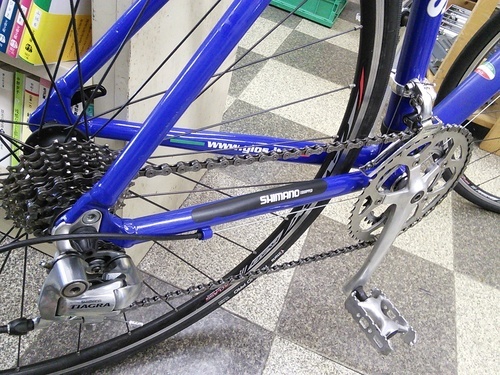 [1597]GIOS CANTARE ジオス カンターレ クロスバイク 700×25C 2×9段変速 アルミフレーム＋カーボンフォーク ブルー