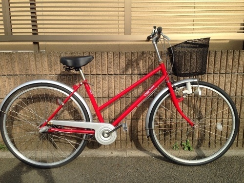 【販売済】【203】シティサイクル  ２６インチ  ダイナモライト【7500円】