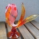 【送料込み】琉球ガラスの花瓶