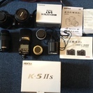 PENTAX K-5Ⅱs カメラ+レンズ5本+ストロボ+三脚