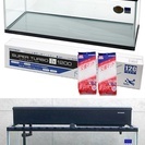 15,000円の大幅値下げしました。無料でお届けします。(エリア限定)要相談！120cm水槽 5点セット 新品 未使用 2セットあります