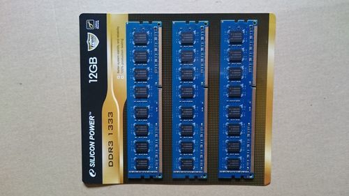 SILICON POWER DDR3 1333 4GBx3 12GB メモリー