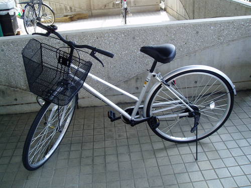 自転車です