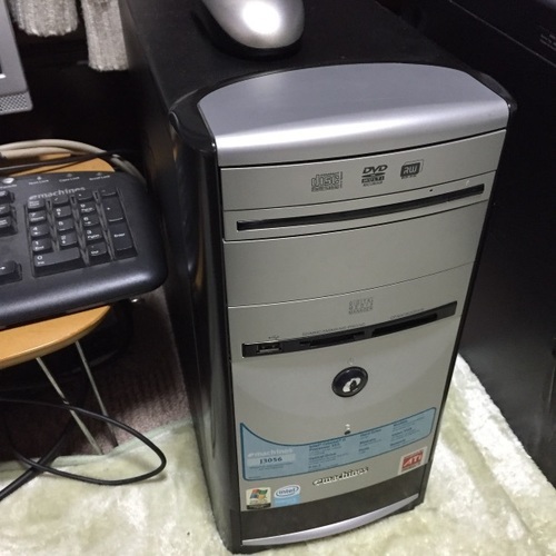 受けて終了しましたデスクトップパソコン  Windows VISTA Business