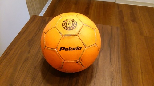 サッカーボール5号1000円 Molten モルテン Palada ペレーダ 405 オレンジ蛍光色 Jfa検定球 おむすび丸 陸前原ノ町のスポーツの中古あげます 譲ります ジモティーで不用品の処分