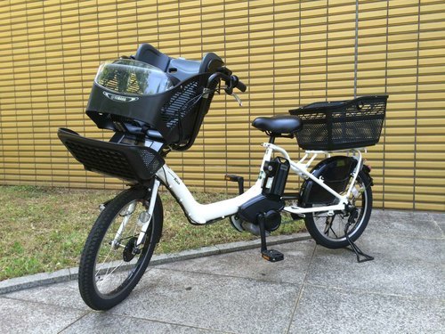 1年使用の子載せアシスト自転車（YAMAHA PAS kiss mini）