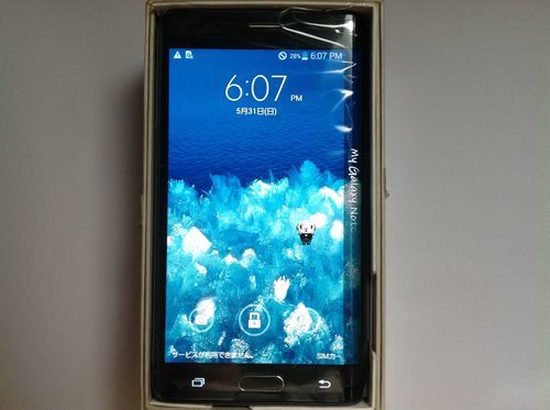 値下げGALAXY Note Edge チャコールブラック SC-01G未使用品docomo版