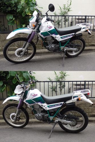 ★お乗りのバイク高価下取り可ヤマハセロー２２５W　前後ディスクブレーキキック付き★
