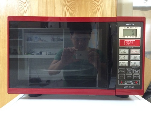 Yamazen 電子レンジ オシャレな赤 Kazoo 吉祥寺のキッチン家電 電子レンジ の中古あげます 譲ります ジモティーで不用品の処分