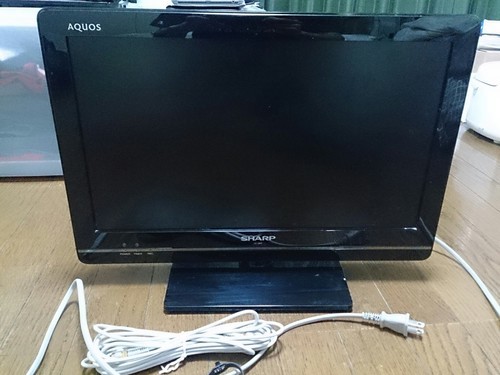 2011年購入 SHARP 液晶テレビ（19型）
