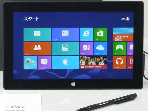 タブレットPC Microsoft Surface Pro Core i5 SSD128GB RAM4GB Windows8.1 Office2013