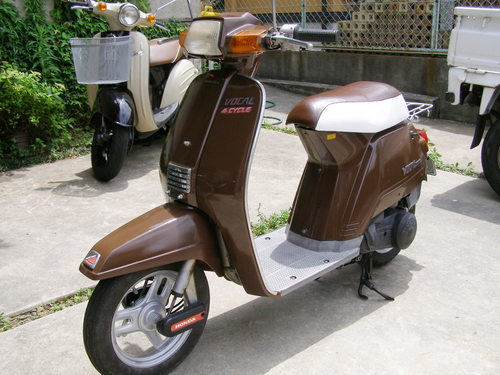 旧車 レトロなスクーター「ホンダ・ボーカル」 実動車 マニア向け