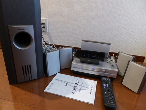 パイオニア　DVD ホームシアターシステム　HTZ−５５DV
