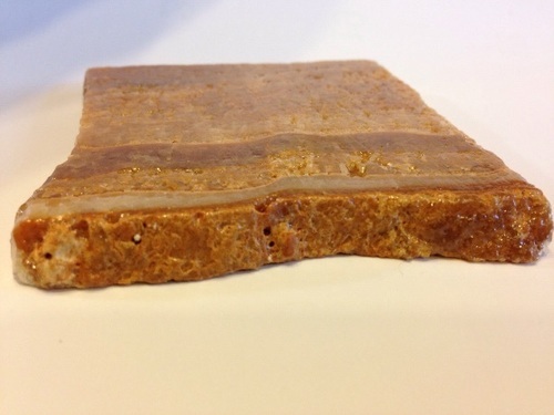 珍品！厚切りベーコン型の鍾乳石 - その他 