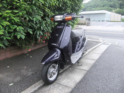 ヤマハ　ミント　実働中古車　バッテリー＆後輪　新品交換済み