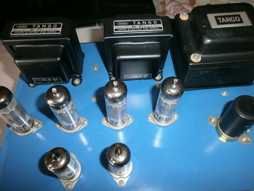真空管アンプ　6BQ5PP  10W*2   回路図付