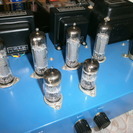 真空管アンプ　6BQ5PP  10W*2   回路図付