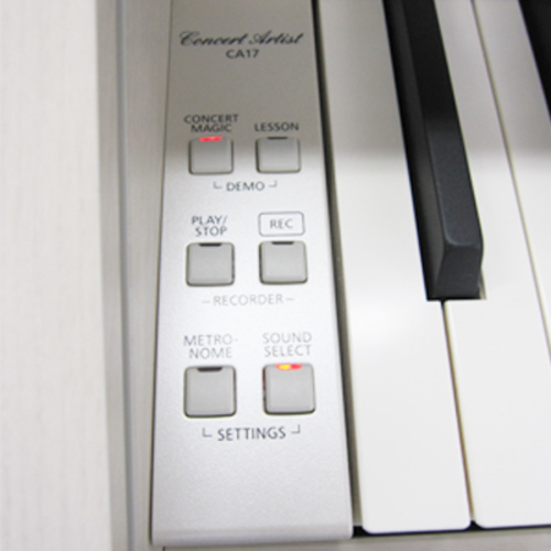 配送設置無料大人気　木製鍵盤 KAWAI 電子ピアノ CA17R 16年製激美品 電子ピアノ カワイCA17（木製鍵盤）