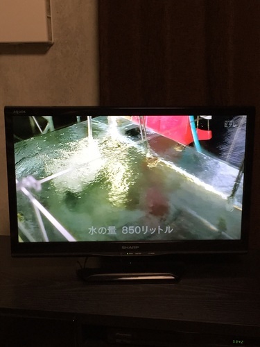 SHARP AQUOS 24型液晶テレビ ブラック 2014年製 ほぼ新品