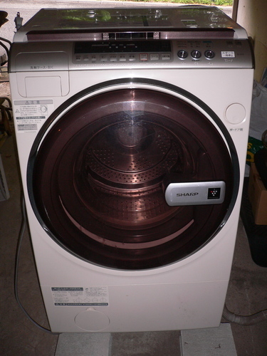 シャープドラム式洗濯乾燥機２００９年型