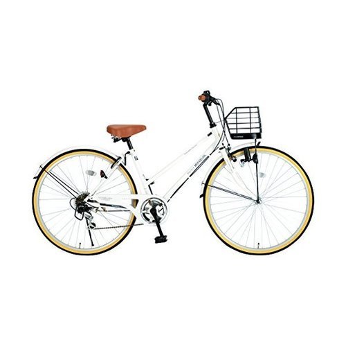 【新品】マイパラス M-501-W ホワイト [シティサイクル(26インチ) 6段変速]