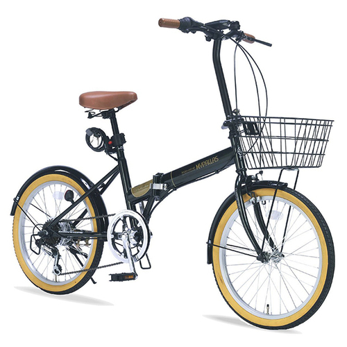 【新品】マイパラス M-252-GR ダークグリーン [折りたたみ自転車(20インチ) 6段変速]