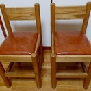 小型の椅子2脚 各￥700
