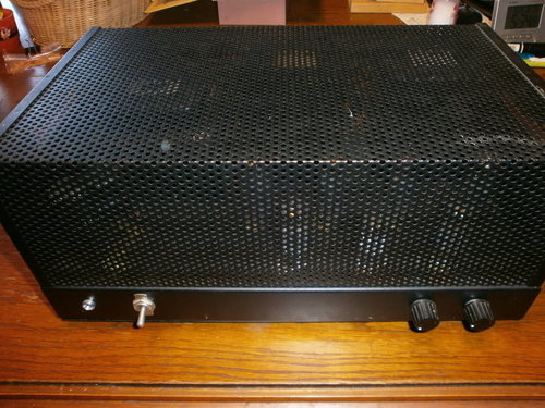 真空管ﾊﾟﾜｰｱﾝﾌﾟ 7189A PP 10W*2