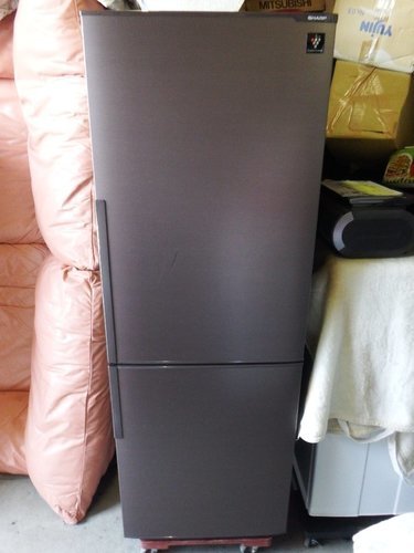 シャープ 270L 2ドア冷蔵庫（ブラウン系）SHARP　プラズマクラスター冷蔵庫 SJ-PD27Y-T