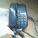 電話機　黒