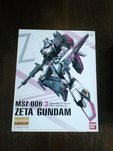 MG 1/100 MSZ-006-3 ゼータガンダム3号機 ホワイトユニコーンカラーバージョン (機動戦士Zガンダム)
