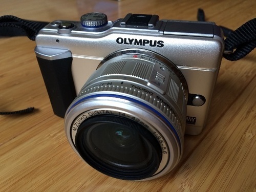 美品 OLYMPUS  PEN E-PL1シャンパンゴールド SDカード付