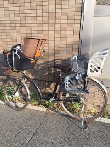 【交渉中】26インチ 3人乗り自転車