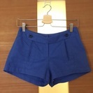 【美品】 See by Chloe ブルーのショートパンツ 38サイズ