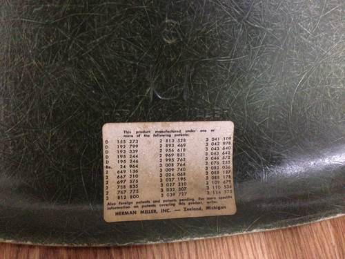 ハーマンミラー（HERMAN MILLER)社製 イームズ（EAMES) ビンテージ 中古