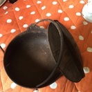 古い鉄鍋